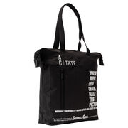 Ally Capellino Guerrilla Girls black tote bag